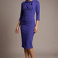 Juliette 3/4 Sleeve Knee Length Pencil Dress 