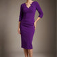 Indira 3/4 Sleeve Knee Length Pencil Dress 