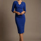 Indira 3/4 Sleeve Knee Length Pencil Dress 