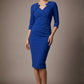 Indira 3/4 Sleeve Knee Length Pencil Dress 
