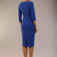 Indira 3/4 Sleeve Knee Length Pencil Dress 