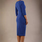 Indira 3/4 Sleeve Knee Length Pencil Dress 