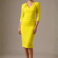 Indira 3/4 Sleeve Knee Length Pencil Dress 