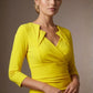 Indira 3/4 Sleeve Knee Length Pencil Dress 