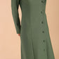 Seed Heston Long Sleeve Coat Dress