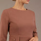 Seed Gresham 3/4 Sleeve Knee Length A-Line Dress 