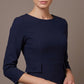 Seed Gresham 3/4 Sleeve Knee Length A-Line Dress 