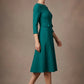 Seed Gresham 3/4 Sleeve Knee Length A-Line Dress 