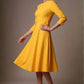 Seed Gresham 3/4 Sleeve Knee Length A-Line Dress 