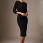 Peppard 3/4 Sleeve Pencil Dress 