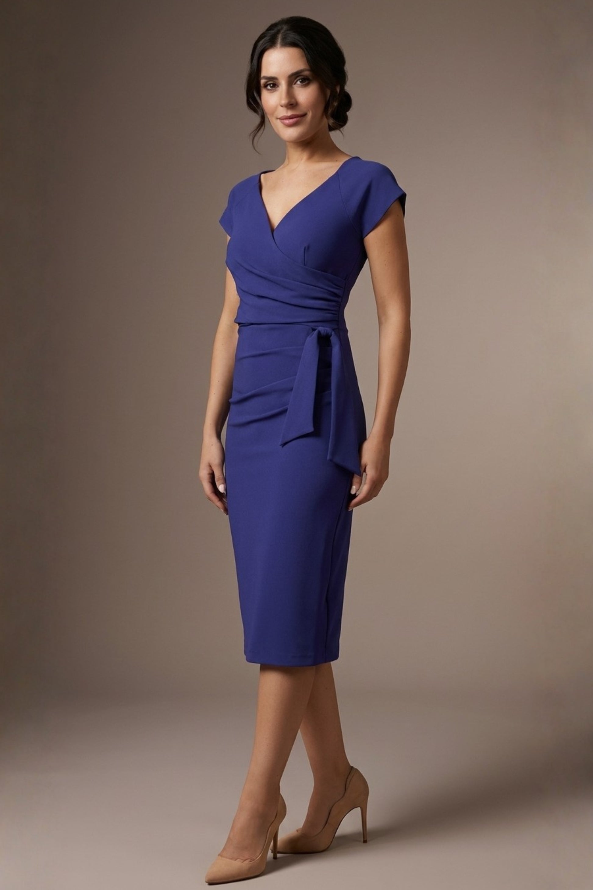 Syon Short Sleeved Pencil Dress 