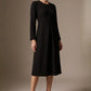 Epsom Long Sleeve A-Line Dress 