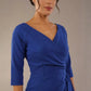 Bronwen 3/4 sleeved Tie Pencil Dress 