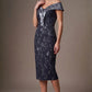 Florence Off Shoulder Pencil dress