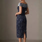 Florence Off Shoulder Pencil dress