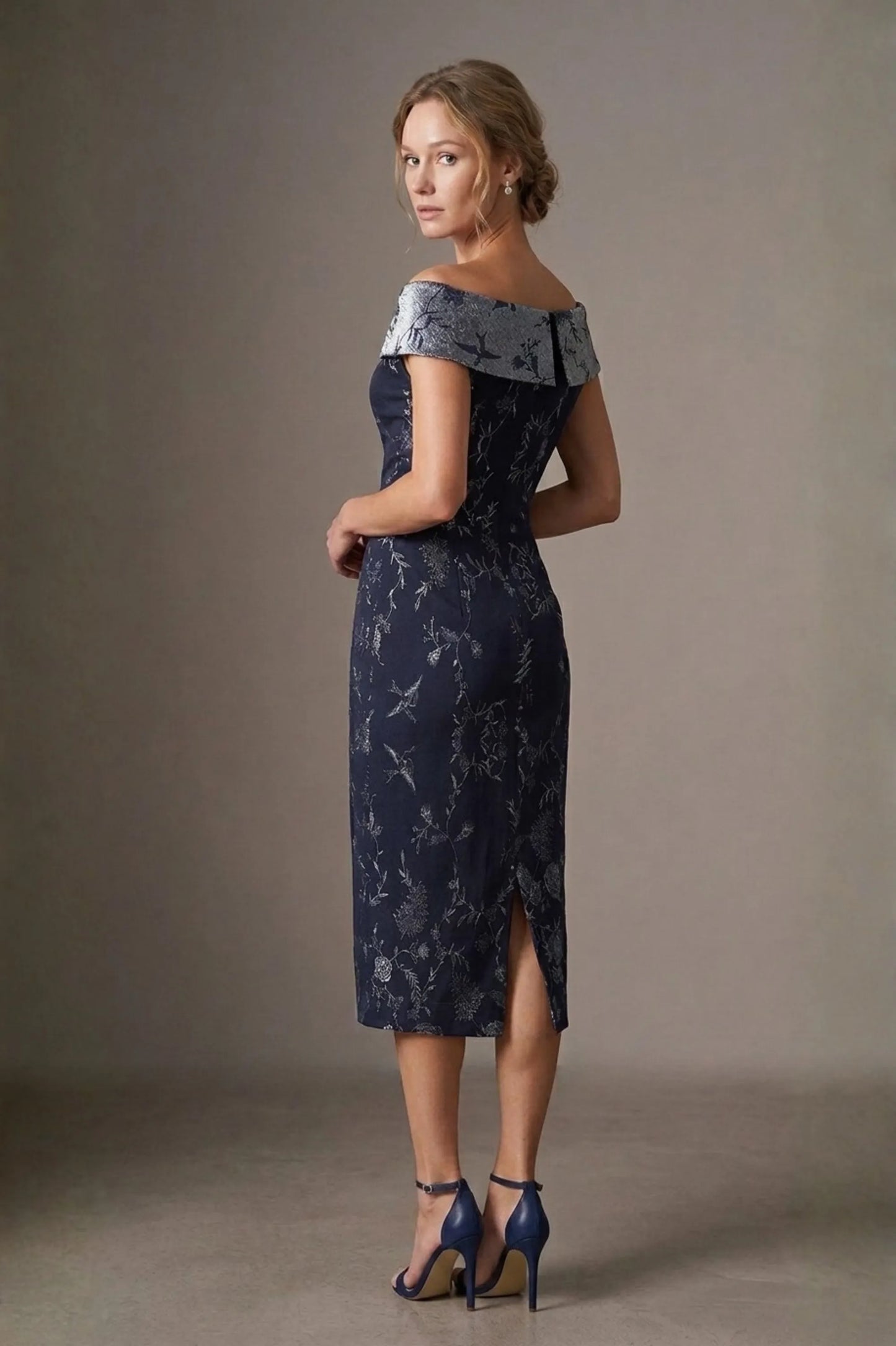 Florence Off Shoulder Pencil dress