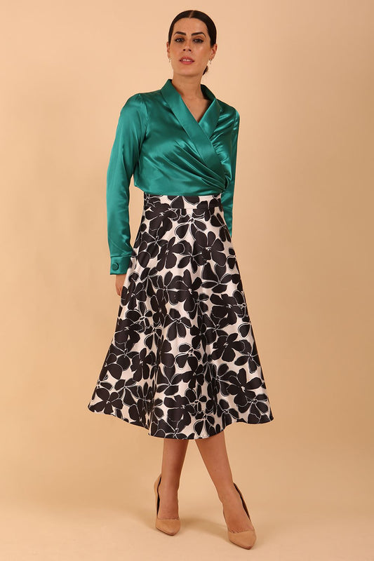 (PRE-ORDER) Gwendolyn Midi Length Skirt
