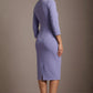 Clementine Keyhole Sleeved Pencil Dress 