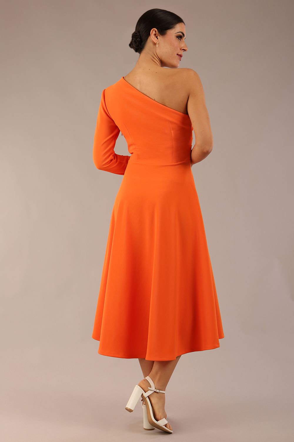 PRE-ORDER) Beverley One Shoulder A-line Dress
