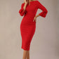Seed Cicely Rosette Cuff Dress