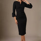 Seed Cicely Rosette Cuff Dress