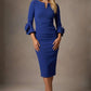 Seed Cicely Rosette Cuff Dress