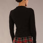 (PRE-ORDER) Elspeth Long Sleeve Slinky Stretch Top