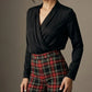Cressida Tartan Stretch Trousers 