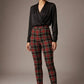 Cressida Tartan Stretch Trousers 