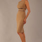 Bijou Sleeveless Bodycon Pencil Dress with Satin Detail