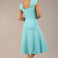 (PRE-ORDER) Sonning Cap Sleeve Square Neckline A-Line Dress