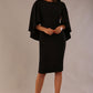 (PRE-ORDER) Luella Dolman Sleeve Knee-Length Pencil Dress
