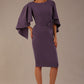 (PRE-ORDER) Luella Dolman Sleeve Knee-Length Pencil Dress