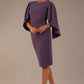(PRE-ORDER) Luella Dolman Sleeve Knee-Length Pencil Dress