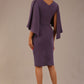 (PRE-ORDER) Luella Dolman Sleeve Knee-Length Pencil Dress