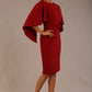 (PRE-ORDER) Luella Dolman Sleeve Knee-Length Pencil Dress