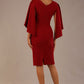 (PRE-ORDER) Luella Dolman Sleeve Knee-Length Pencil Dress