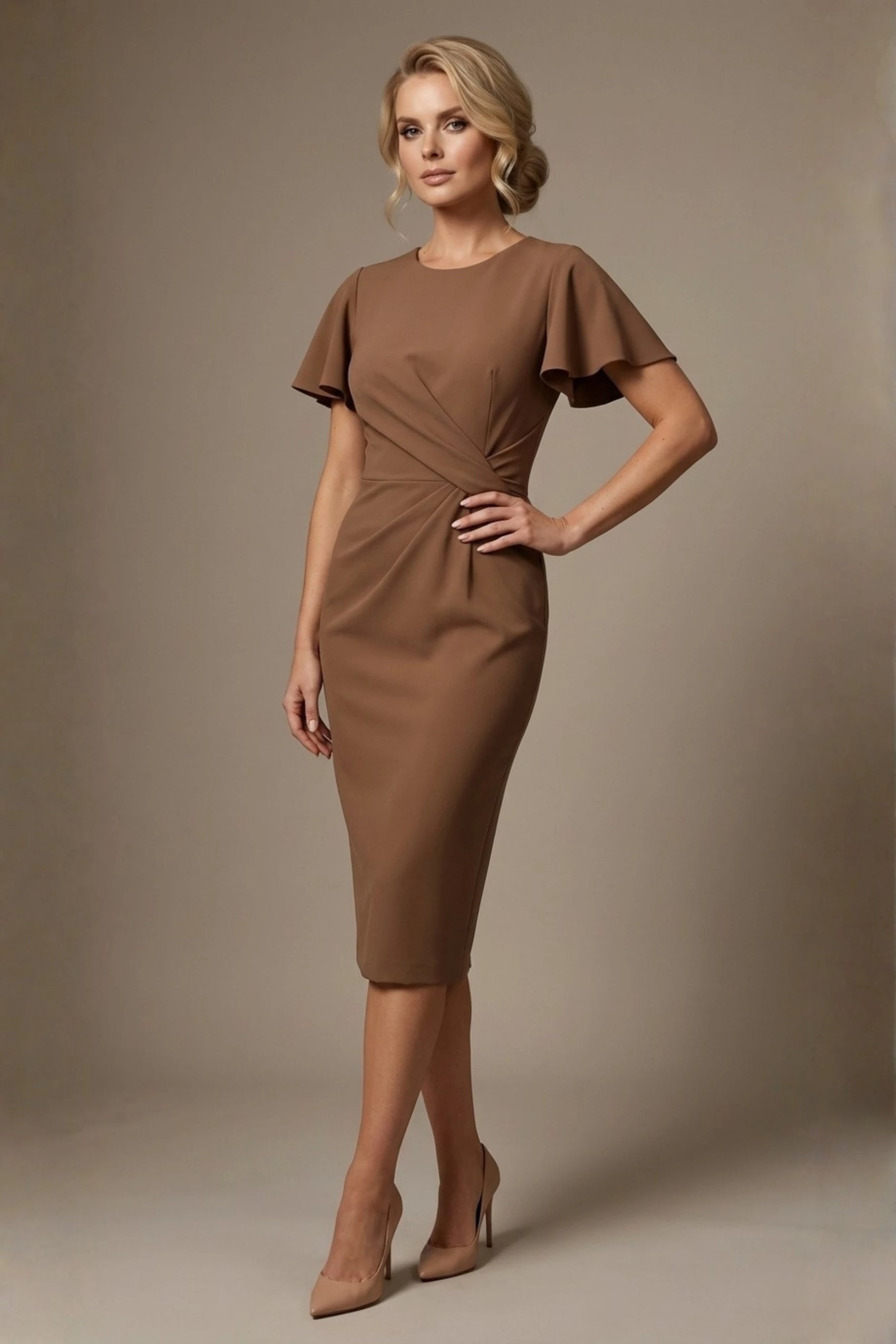 Finley Midi Pencil Dress 