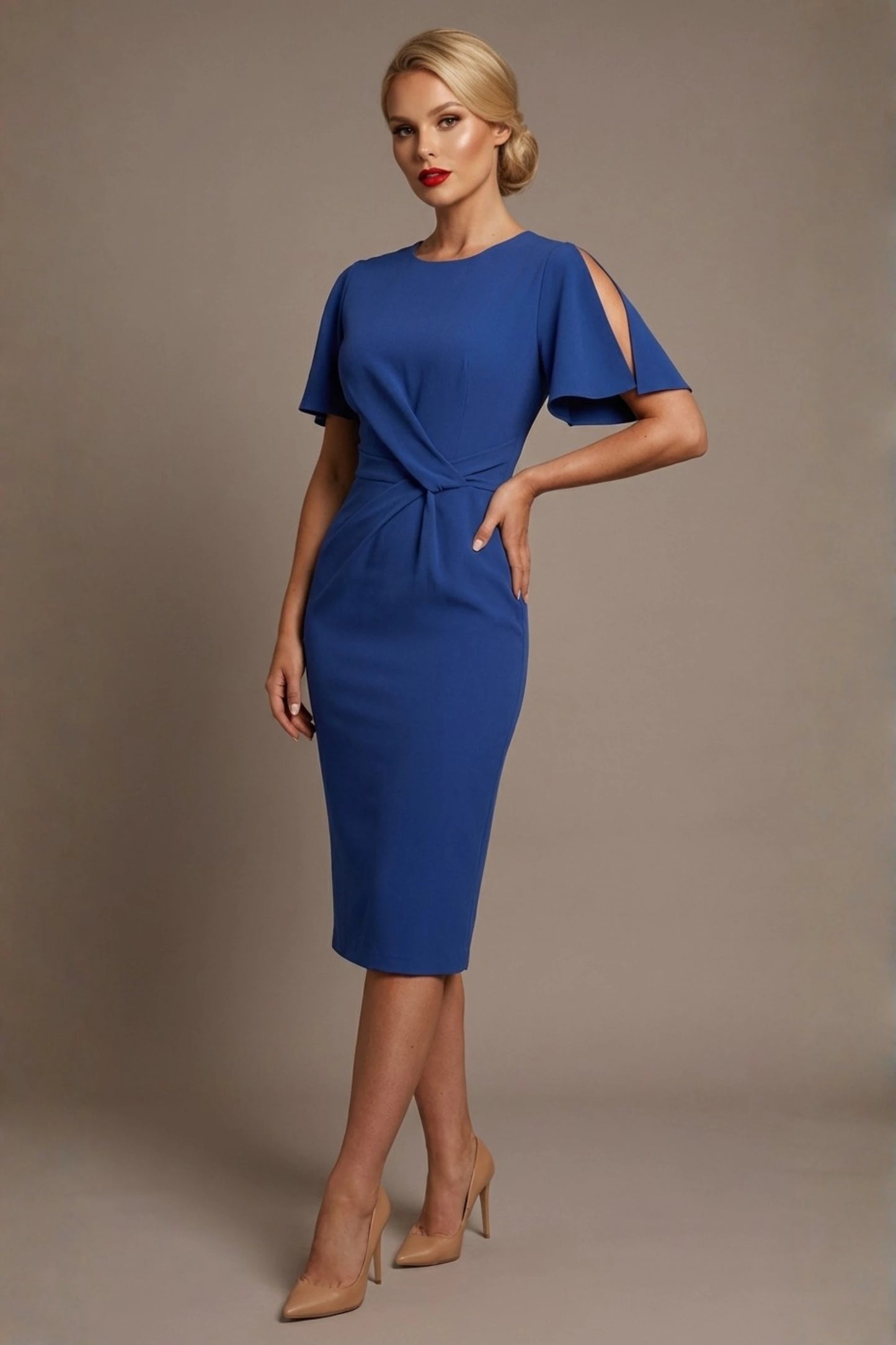 Finley Midi Pencil Dress 