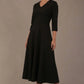 Nova V-Neck A-Line Midaxi Dress 