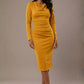 Cassidy Cowl Neck Pencil Dress 