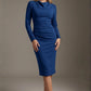 Cassidy Cowl Neck Pencil Dress 