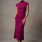 Kaden High Neck Midaxi Dress 
