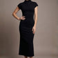 Kaden High Neck Midaxi Dress 
