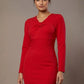 Heidi Sculpted Long Sleeve Pencil Dress