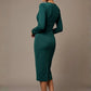 Heidi Sculpted Long Sleeve Pencil Dress