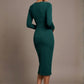 Heidi Sculpted Long Sleeve Pencil Dress