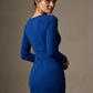 Heidi Sculpted Long Sleeve Pencil Dress