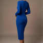 Heidi Sculpted Long Sleeve Pencil Dress