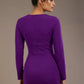 Heidi Sculpted Long Sleeve Pencil Dress
